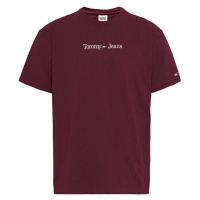 Tommy Jeans T-shirt - TJM CLASSIC LINEAR L red