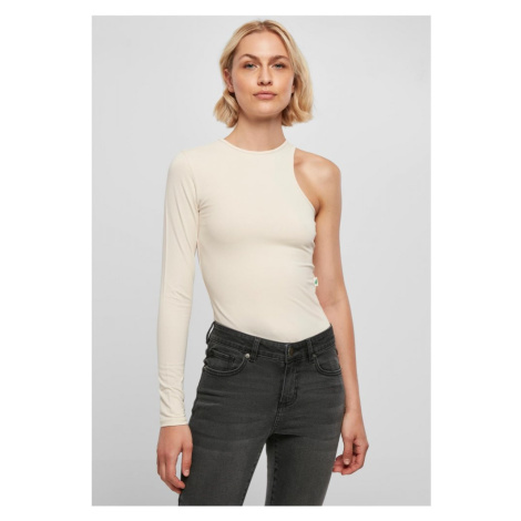 Ladies Organic Stretch Asymmetric Body - whitesand Urban Classics