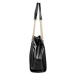 Luxusní dámská kabelka přes rameno NOBO Quentina, černá