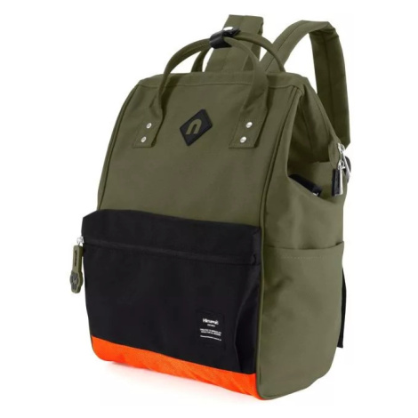 Himawari studentský batoh USB Doger Zelenočerný 21L
