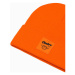 Ombre Zimní čepice Hannel oranžová Oranžová