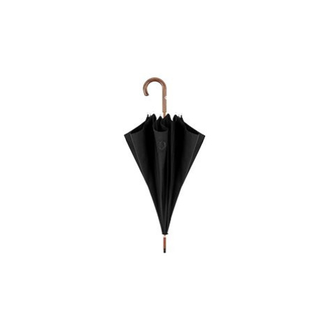RSQ1912 Embroid luxusní pánský deštník černý