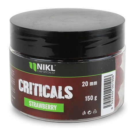 Nikl criticals boilie strawberry 150 g - 18 mm