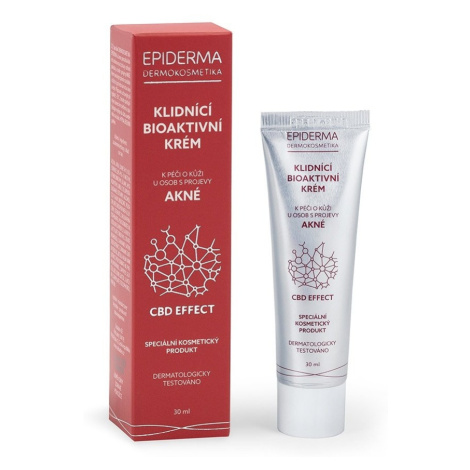 Epiderma Bioaktivní CBD krém při akné 30 ml