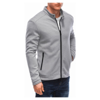 Men's transitional jacket EM-JANP-0100 - gray V1