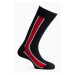 Calvin Klein stripe ponožky černé - pánské