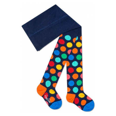 Dětské barevné punčochy Happy Socks se vzorem Big Dot