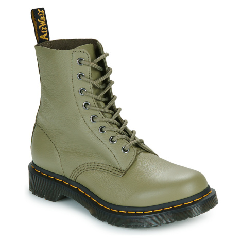 Dr. Martens 1460 Pascal Muted Olive Virginia Khaki Dr Martens