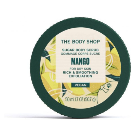 The Body Shop Tělový peeling pro suchou pokožku Mango (Body Scrub) 50 ml