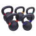 Sada powdercoated kettlebellu Sportago Ironside - 8 + 10 + 12 + 16 + 20 kg