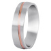 Beneto Pánský bicolor prsten z oceli SPP07 69 mm