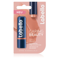Labello Caring Beauty tónovací balzám na rty odstín Nude 4,8 ml