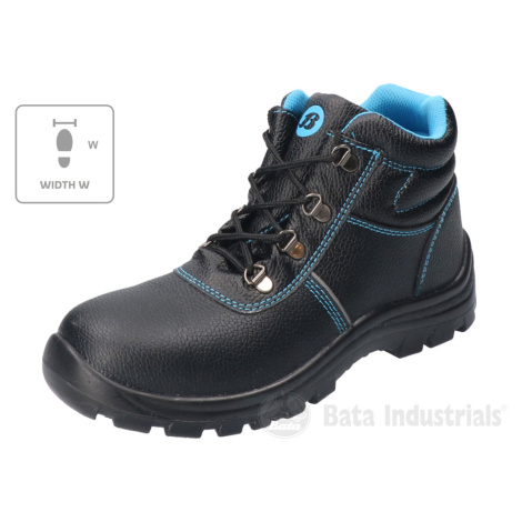 Bata Industrials Sirocco blue Uni kotníková obuv B77 černá Baťa