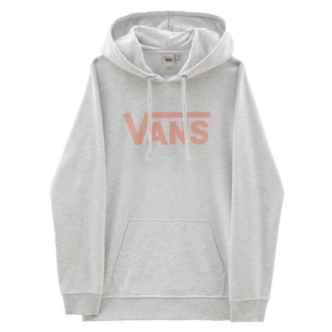 Vans WM DROP V LOGO HOODIE Dámská mikina, šedá, velikost