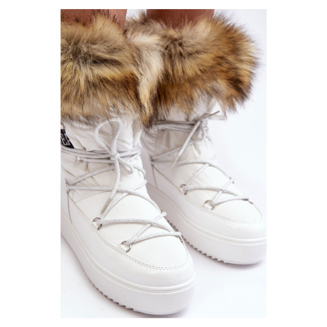 Dámské šněrovací boty do sněhu Santero