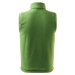 Malfini Next Fleece vesta unisex 5X8 trávově zelená