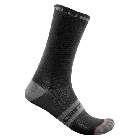 CASTELLI Cyklistické ponožky klasické - SUPERLEGGERA T 18 - černá