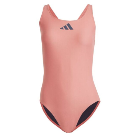 adidas 3 BARS Dámské plavky, růžová, velikost