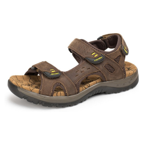 Kožené pánské sandály s pásky MIXI FASHION