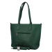 Elegantní dámská koženková kabelka Socorro ,  zelená