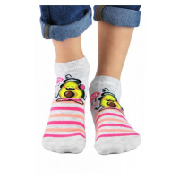 Noviti ST024 Cotton vzor Dětské kotníkové ponožky