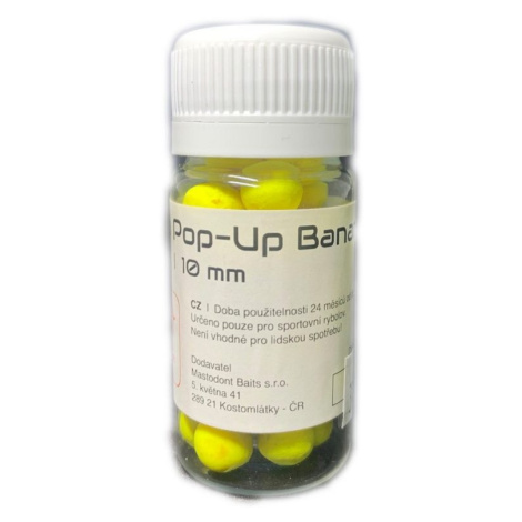 Mastodont Baits Fluo Pop-Up Boilies 10mm 30ml - Garlic