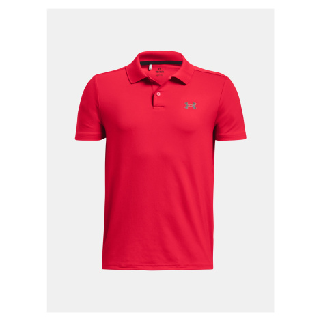 Under Armour Tričko UA Performance Polo-RED - Kluci