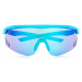 Kilpi LECANTO-U Cyklistické sluneční brýle PU0059KI Bílo/Modrá UNI