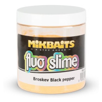 Mikbaits obalovací dip fluo slime 100 g-broskev black pepper