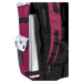 Meatfly batoh Scintilla Blossom White/Burgundy 26 L | Bílá