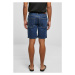 Relaxed Fit Jeans Shorts - mid indigo washed