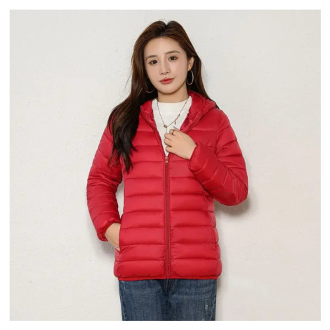 Dámská zimní bunda – zateplený krátký kabát slim