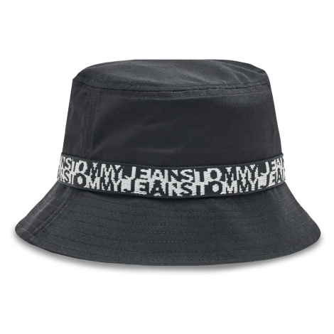 Tommy Jeans dámský černý klobouk Tommy Hilfiger