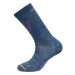 Devold HIKING MERINO LIGHT W Dámské vysoké turistické ponožky, modrá, velikost