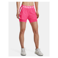 Kraťasy Under Armour Play Up 2-in-1 Shorts -PNK