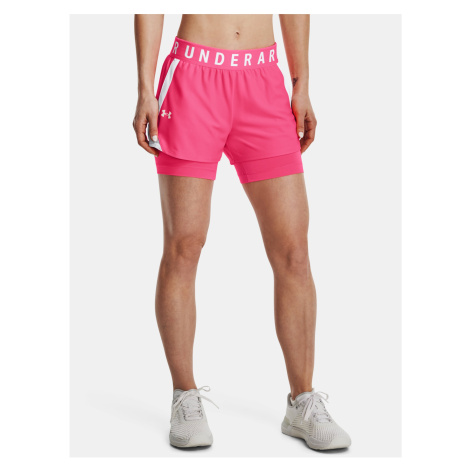 Kraťasy Under Armour Play Up 2-in-1 Shorts -PNK