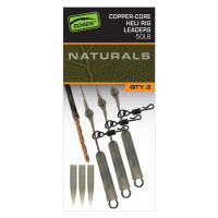 Fox montáž edges naturals copper core heli rig leaders 3 ks