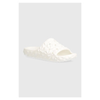 Pantofle Crocs Classic Geometric Slide v2 dámské, bílá barva, 209608