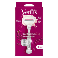 Gillette Venus Platinum ComfortGlide Sugarberry dámský holicí strojek + 1 hlavice