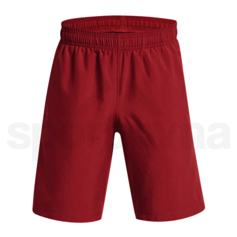 Under Armour UA Woven Graphic Shorts J 1370178-610 - red