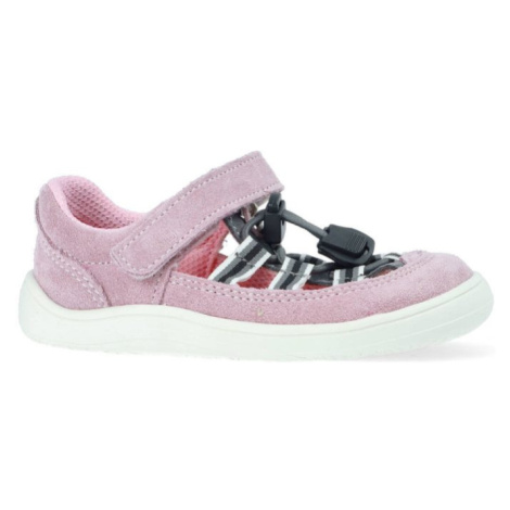 BABY BARE FEBO SUMMER Grey/Pink | Dětské barefoot sandály Baby Bare Shoes