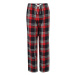 Sf Dámské pyžamové kalhoty SK083 Red-Navy Check