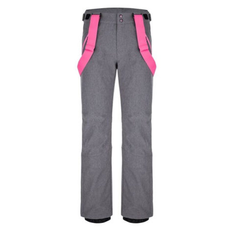 Loap LUPKA Dámské lyžařské softshellové kalhoty, šedá, velikost