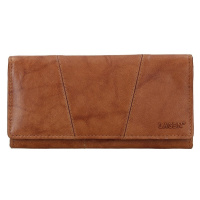 Lagen Dámská kožená peněženka PWL-388 Cognac