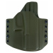OWB Glock 19 - vnější pistolové pouzdro s polovičním SweatGuardem RH Holsters® – Olive Green