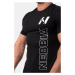 NEBBIA - Pánské tričko na cvičení Vertical Logo 293 (black) - NEBBIA