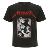 Metallica Tričko Hardwired Band Concrete Unisex Black