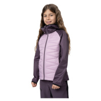 4F JUNIOR-TECHNICAL JACKET F069-50S-DARK VIOLET Fialová