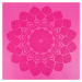 Gumová jóga podložka Sportago Indira 183x66 cm - růžová - 4 mm