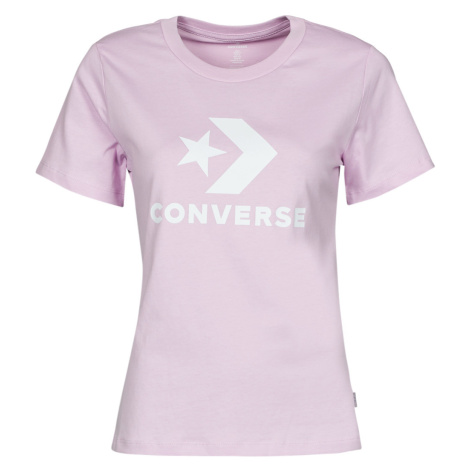 Converse Star Chevron Center Front Tee Růžová